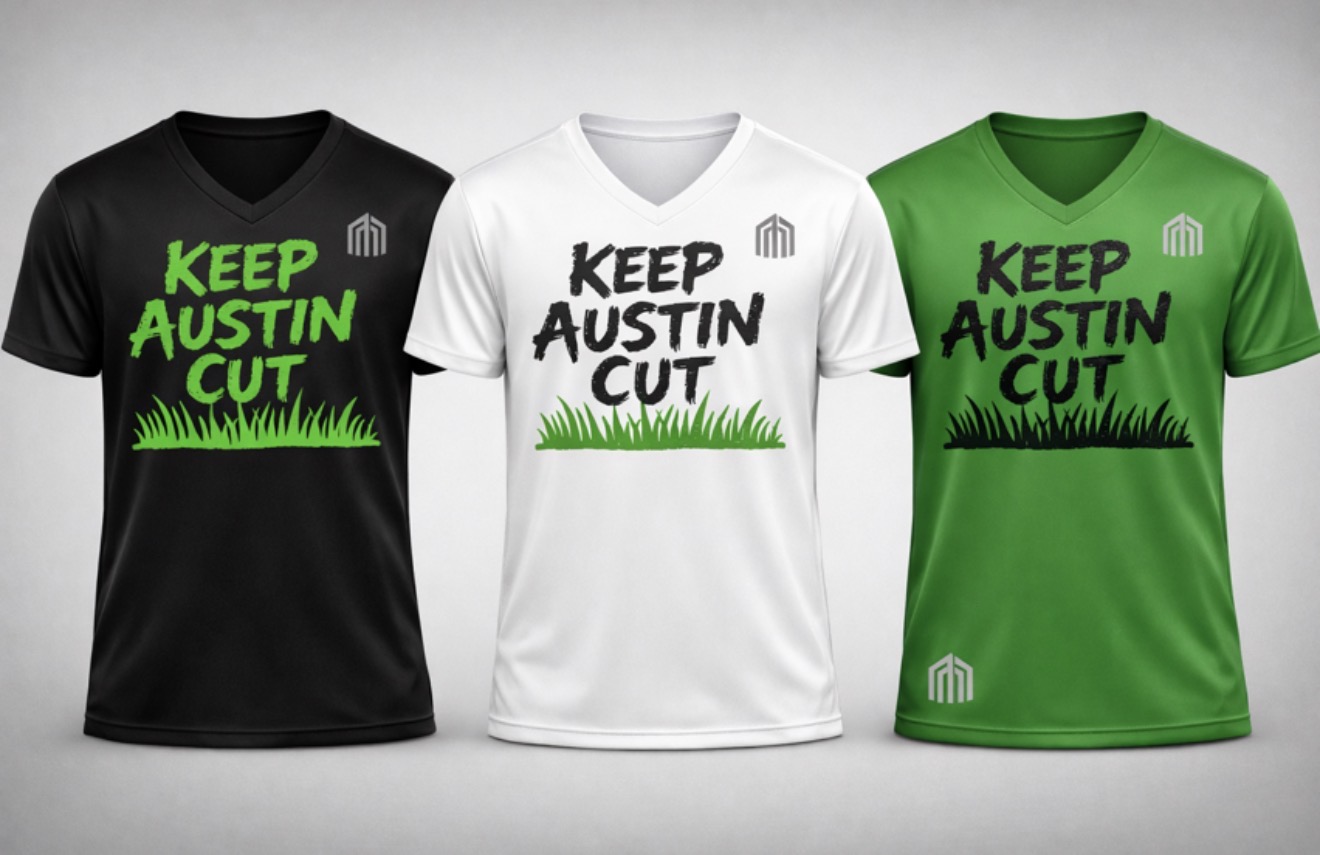 Keep Austin Cut V-neck active-wear tee